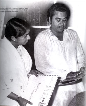 Lata Mangeshkar and Kishore Kumar