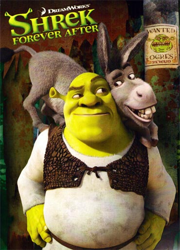 A poster of Shrek Forever After
