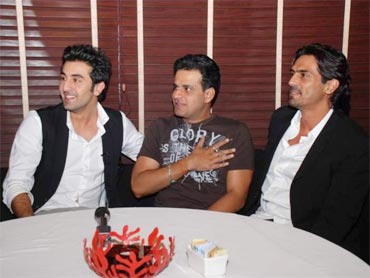 Ranbir Kapoor, Manoj Bajpai and Arjun Rampal