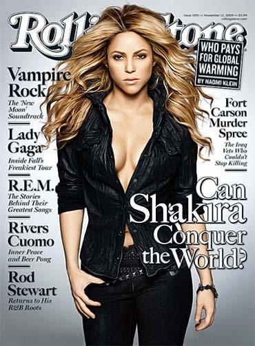 Shakira on Rolling Stone