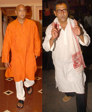 Vinod Kamble and Mahesh Manjrekar