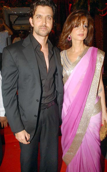 Hrithik Roshan and Suzanne
