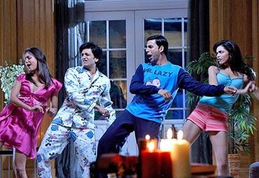 A scene from Housefull