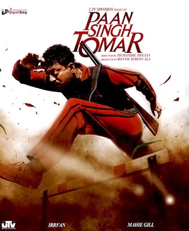 A poster of Paan Singh Tomar