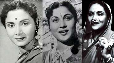 Sulochana, Nirupa Roy, Durga Khote