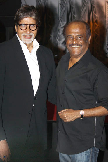 Amitabh Bachchan and Rajnikanth