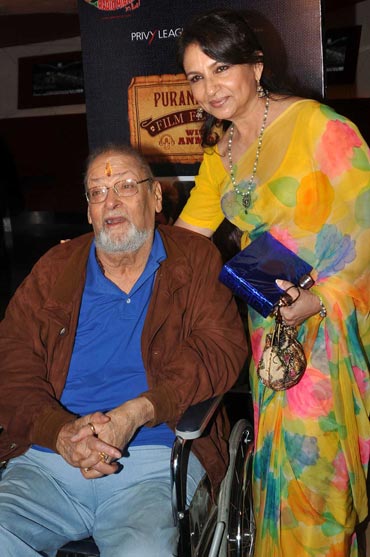 Shammi Kapoor and Sharmila Tagore