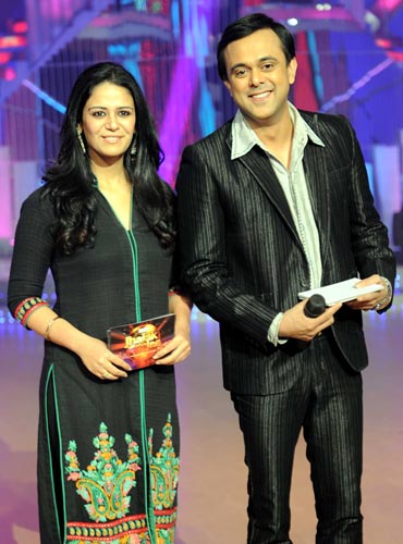 Mona Singh and Sumeet Raghavan
