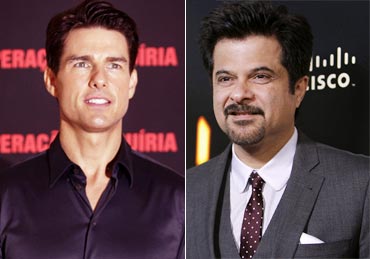 Tom Cruise and Anil Kapoor