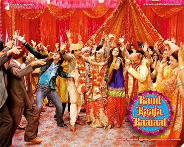 Movie poster of Band Baaja Baarat
