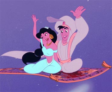 A scene from Aladdin