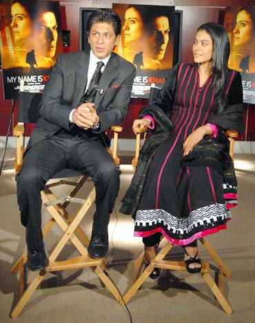 Shah Rukh Khan and Kajol