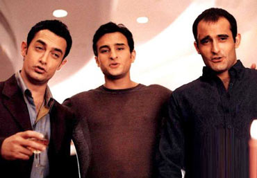 A scene from Dil Chahta Hai