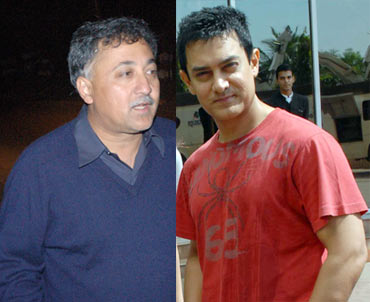 Mansoor Khan and Aamir Khan