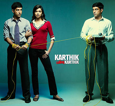 The poster of Karthik Calling Karthik