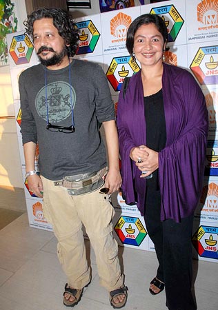 Amole Gupte and Pooja Bhatt