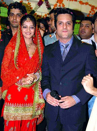 Ishitta Sharrma and Fardeen Khan