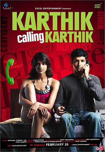 A poster of Karthik Calling Karthik
