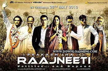 A poster of Rajneeti