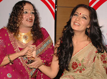 Laxminarayan Tripathi and Celina Jaitley