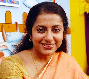 Suhasini on her last movie with the late Kannada actor - Rediff.com Movies