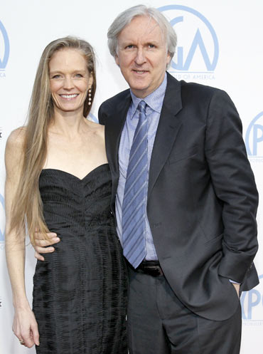 Suzy Amis and her husband James Cameron
