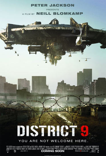 A poster of District 9