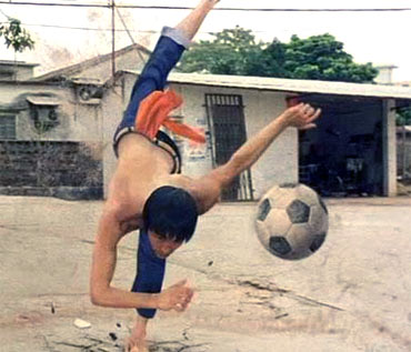 A scene from Shaolin Soccer