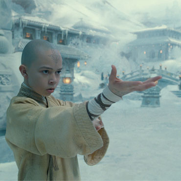 A scene from The Last Airbender