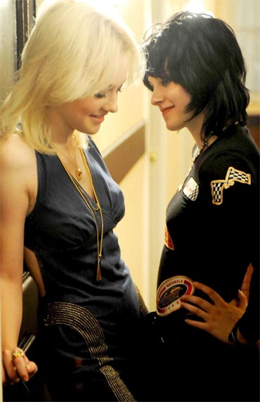 A scene from The Runaways