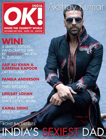 Akshay Kumar on the cover of OK! INDIA