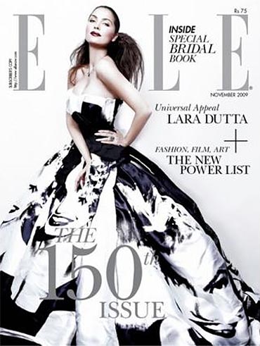 Lara Dutta on the cover of ELLE