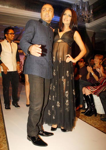 Rahul Bose and Celina Jaitley