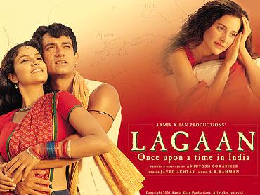 A poster of Lagaan