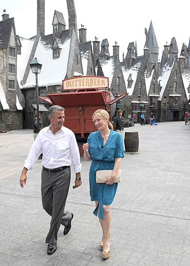 Mark Woodbury, president, Universal Creative, in Universal Orlando and J K Rowling