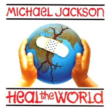 An album cover of Heal The World
