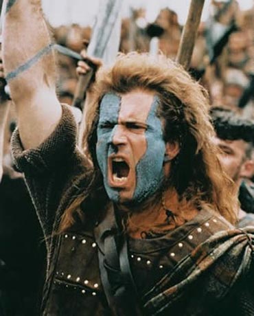 A scene from Braveheart