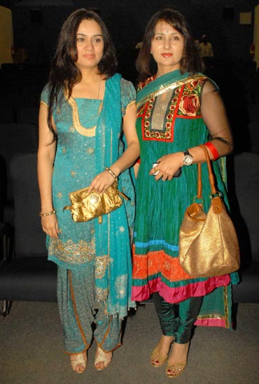 Padmini Kolahpure and Poonam Dhillon