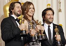 Kathryn Bigelow, Mark Boal and Greg Shapiro