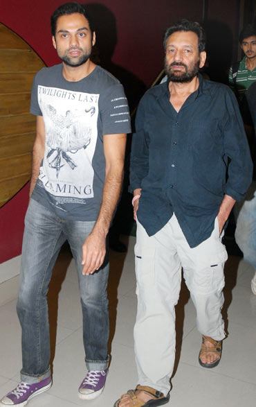 Abhay Deol and Shekhar Kapoor