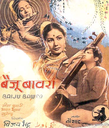 A poster of Baiju Bawra