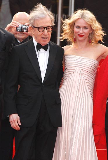 Woody Allen and Naomi Watts