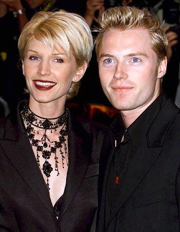 Yvonne and Ronan Keating