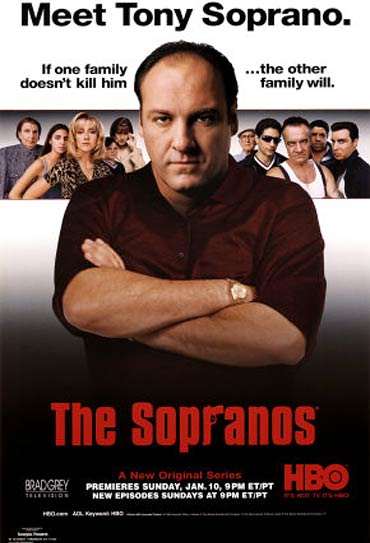A poster of The Sopranos