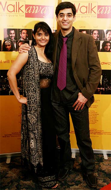 Director Shailja Gupta with executive producer Kurush Mistry