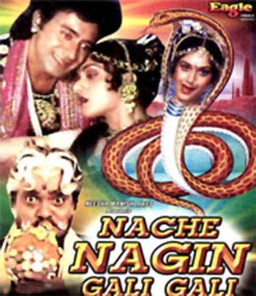 A poster of Nache Nagin Gali Gali