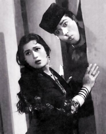 Madhubala and Shammi Kapoor