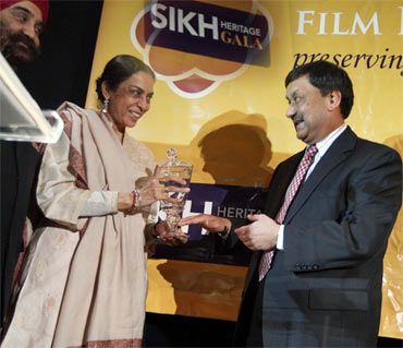 Aparna kaur being honored