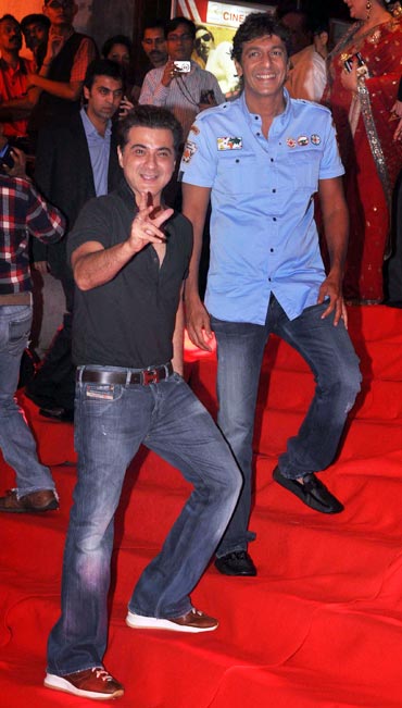 Sanjay Kapoor and Chunky Pandey