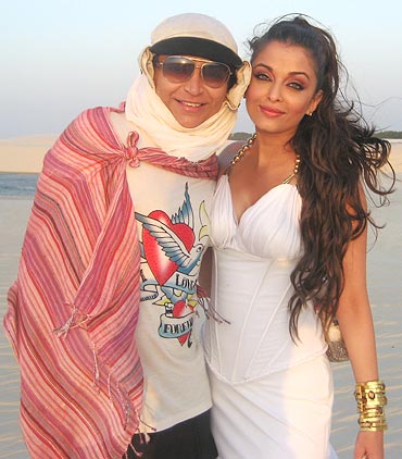 Ojas Rajani and Aishwarya Rai Bachchan